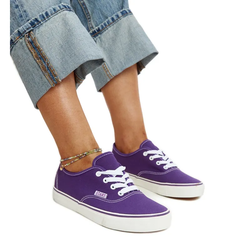 Purple classic Erla sneakers violet