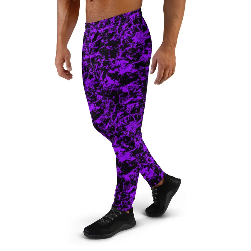 Purple Ocean Slim Fit Men's Joggers