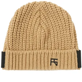 Raf Simons Beanie Caramel Black