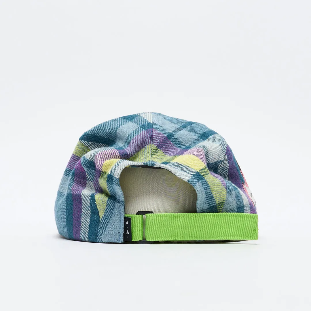 Real Bad Man - RBM Flannel Hat (Blue/Green)