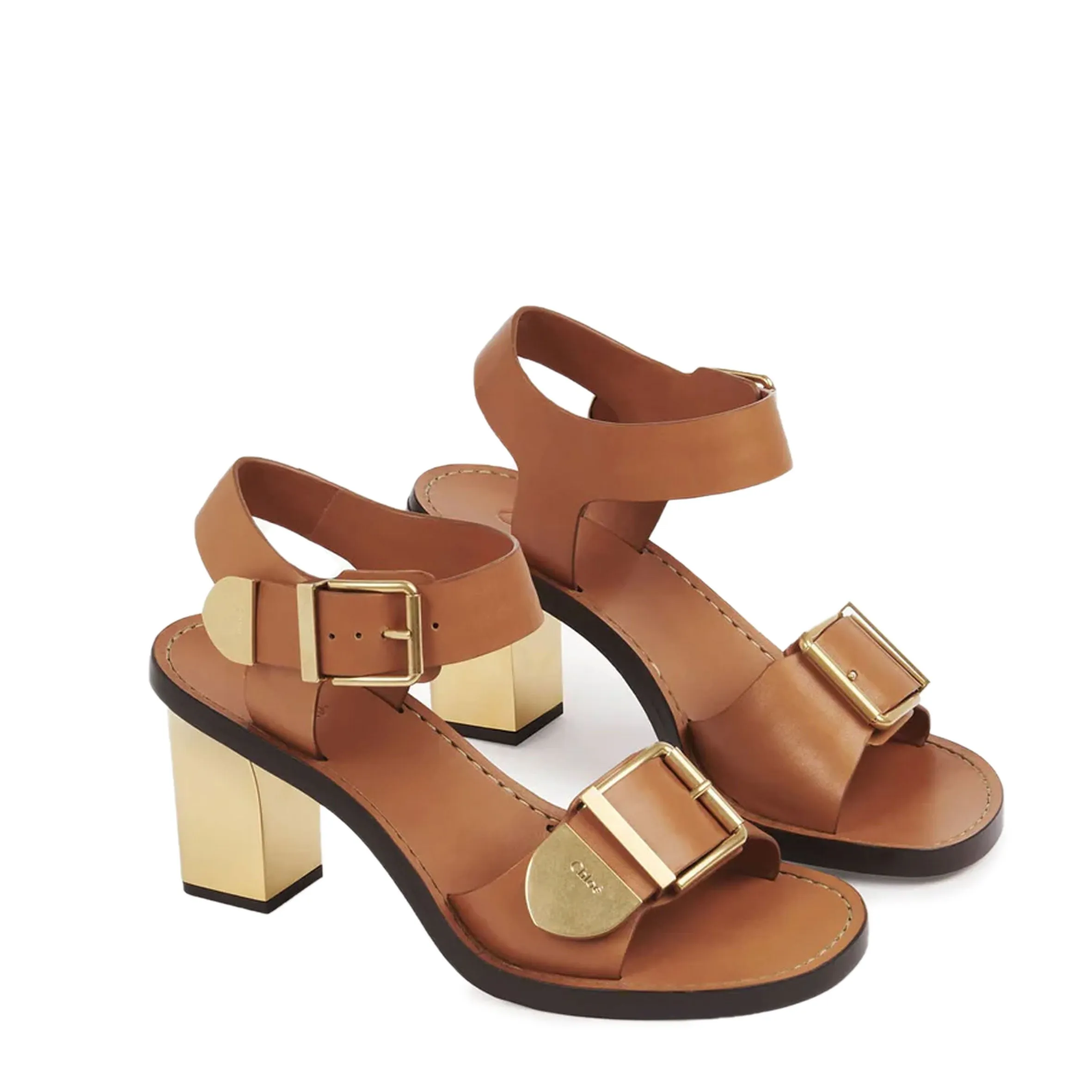 Rebecca Gold Heels - 70 Luminous Ochre