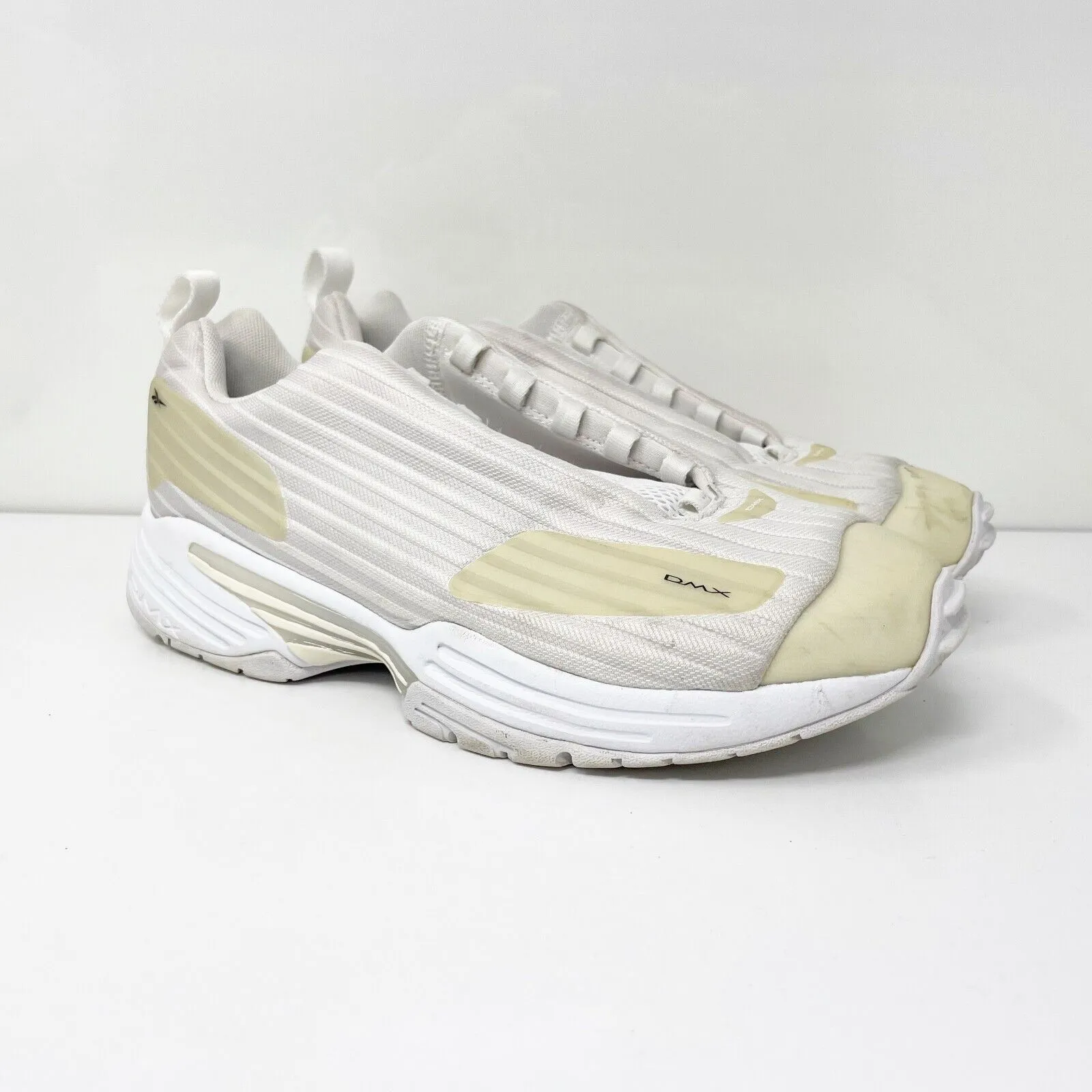 Reebok Mens DMX Thrill EH1915 White Running Shoes Sneakers Size 7.5