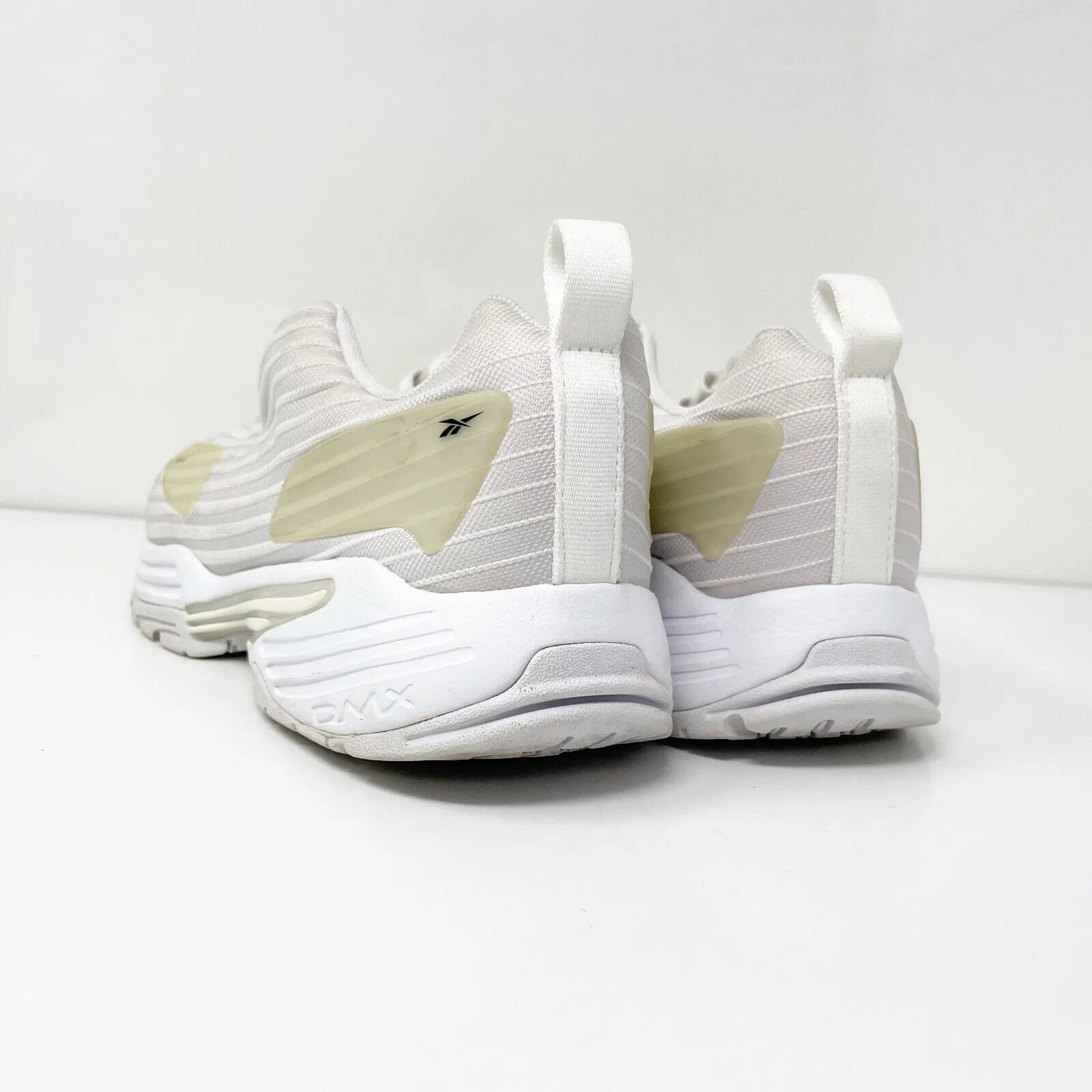 Reebok Mens DMX Thrill EH1915 White Running Shoes Sneakers Size 7.5