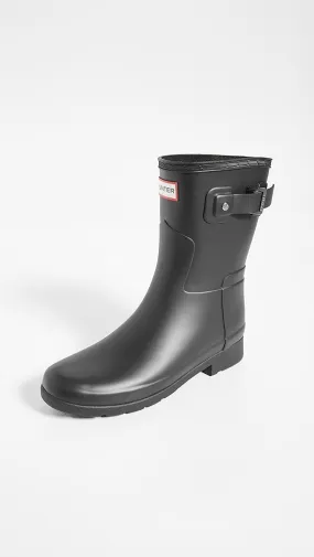 Refined Matte Short Hunter Boots