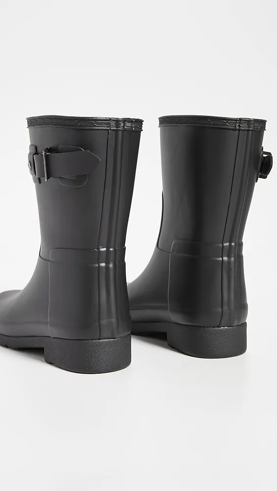 Refined Matte Short Hunter Boots