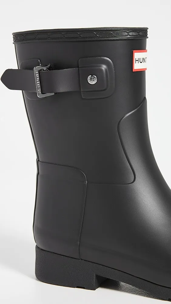 Refined Matte Short Hunter Boots