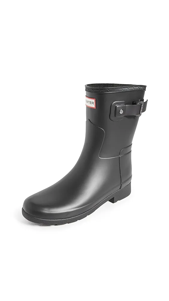 Refined Matte Short Hunter Boots