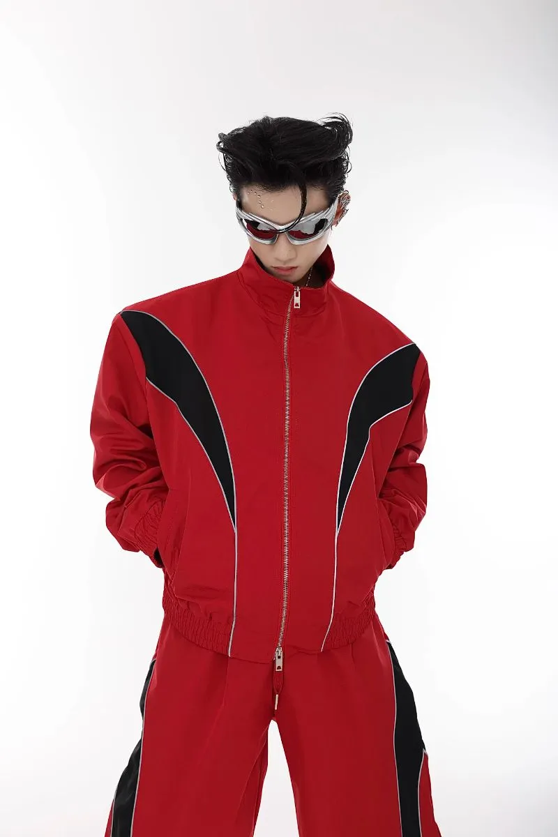 Reflective Tracksuit Jacket