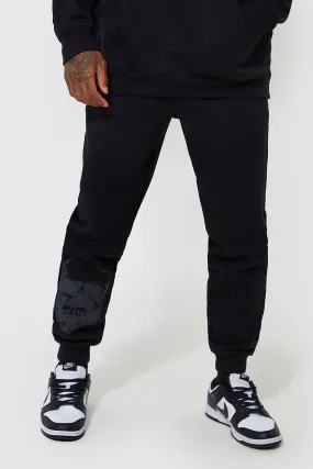 Regular Fit Skull Graphic Joggers | boohooMAN UK