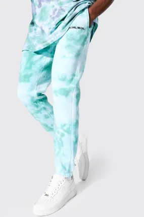 Regular Man Official Tie Dye Joggers | boohooMAN UK