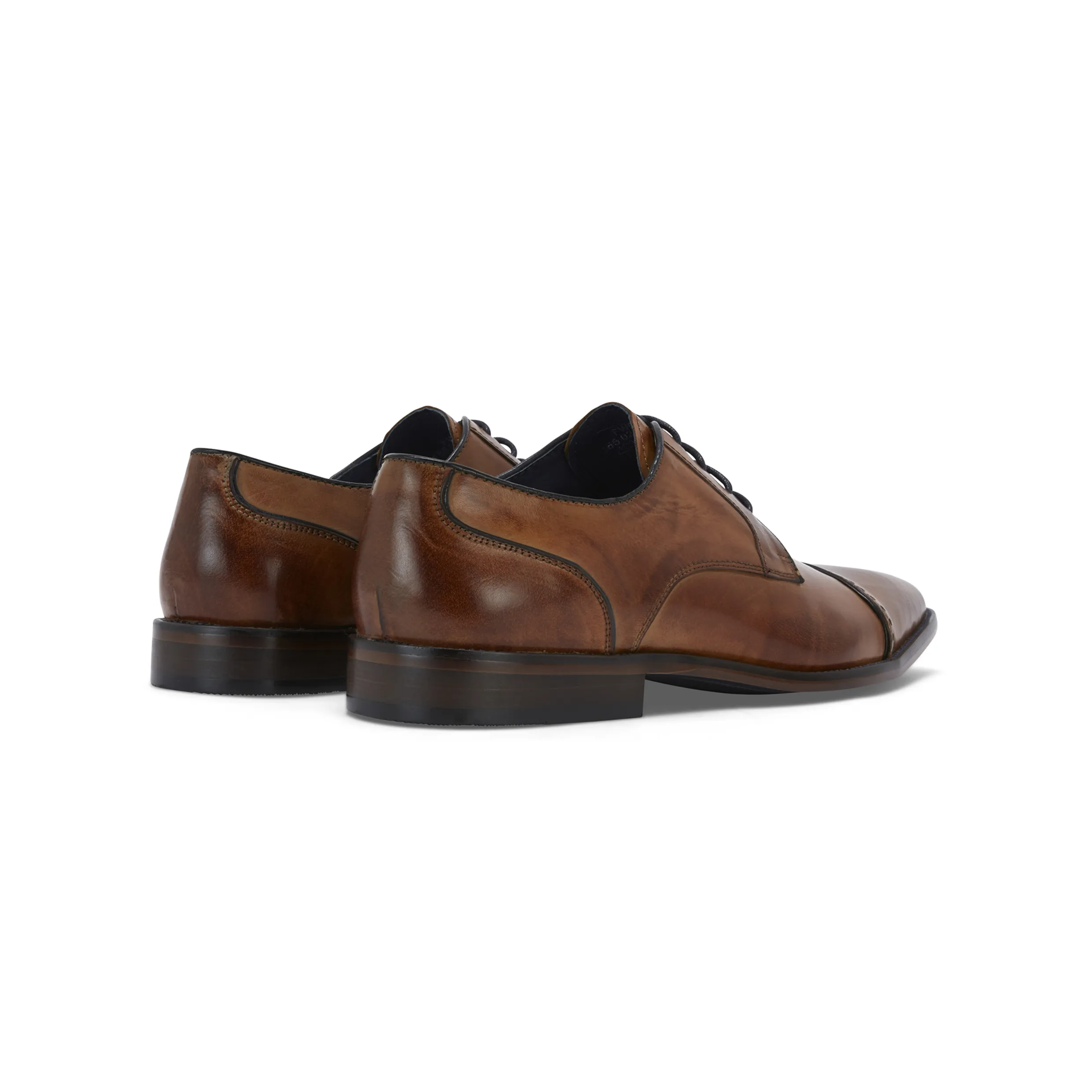 Remus Uomo Men's Bonuci Derby Leather Shoe 02158 Tan