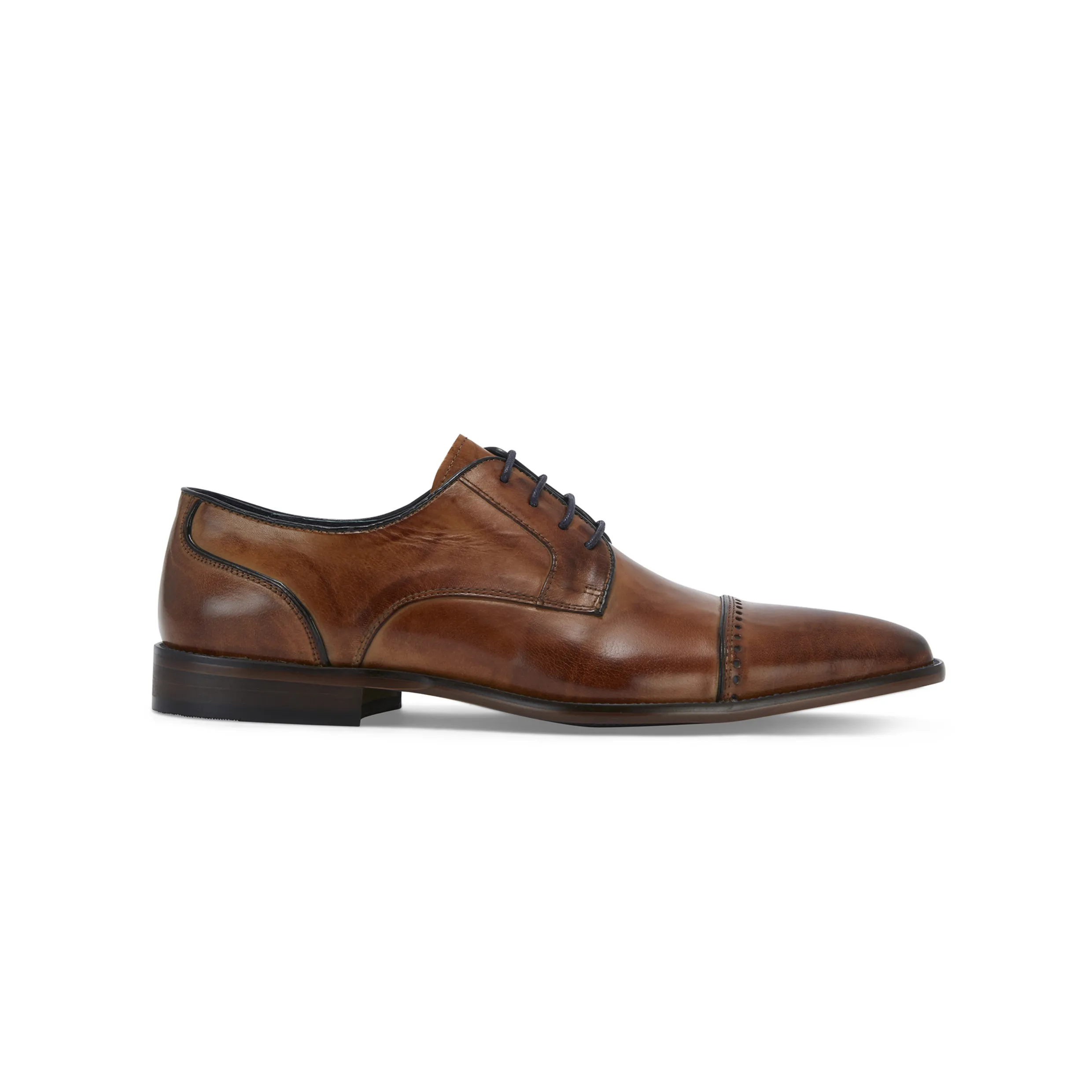 Remus Uomo Men's Bonuci Derby Leather Shoe 02158 Tan