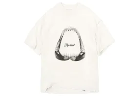 Represent Shark Jaws T-shirt Flat White