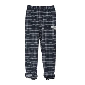 Retro Navy Checkered Trousers