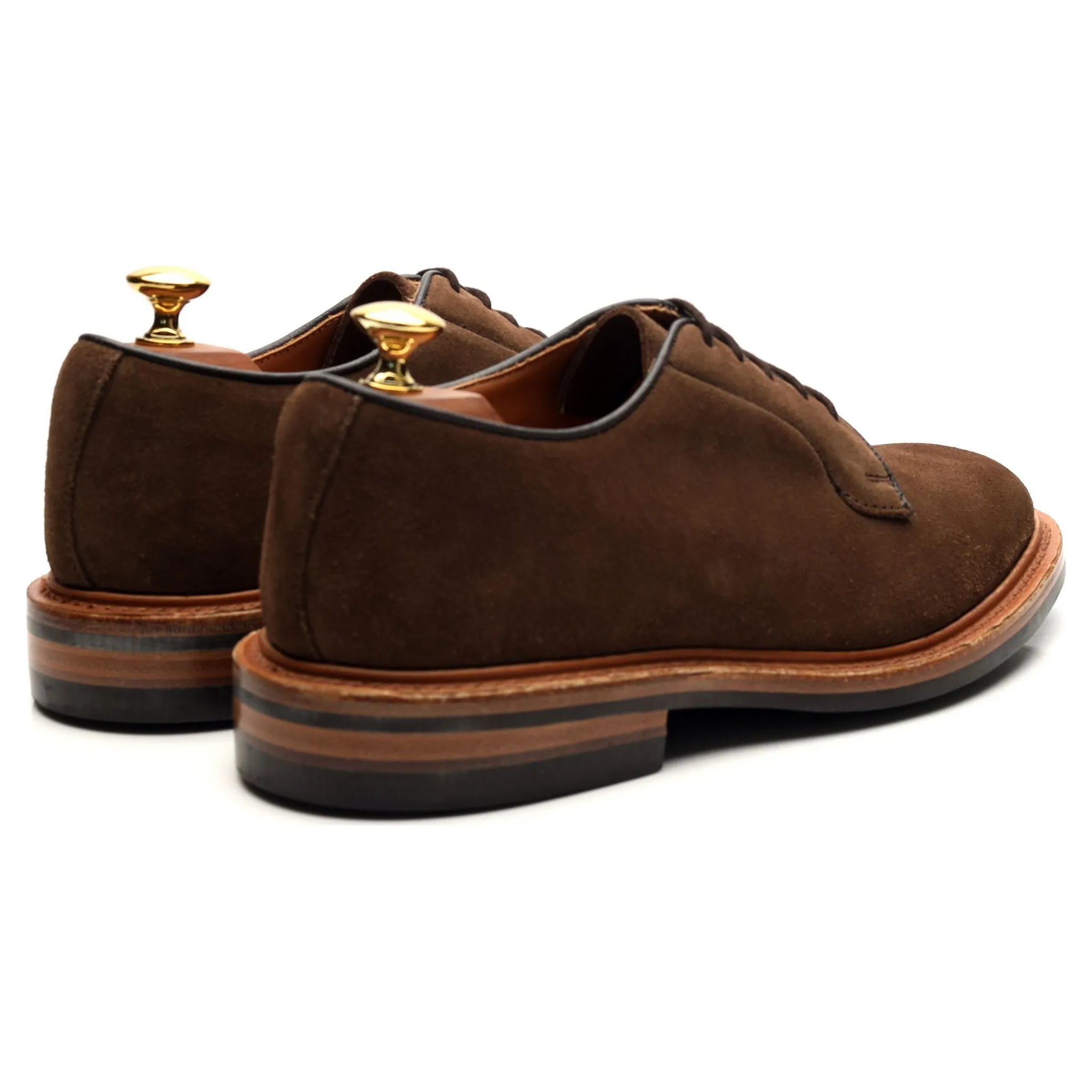 'Robert' Brown Suede Derby UK 6.5