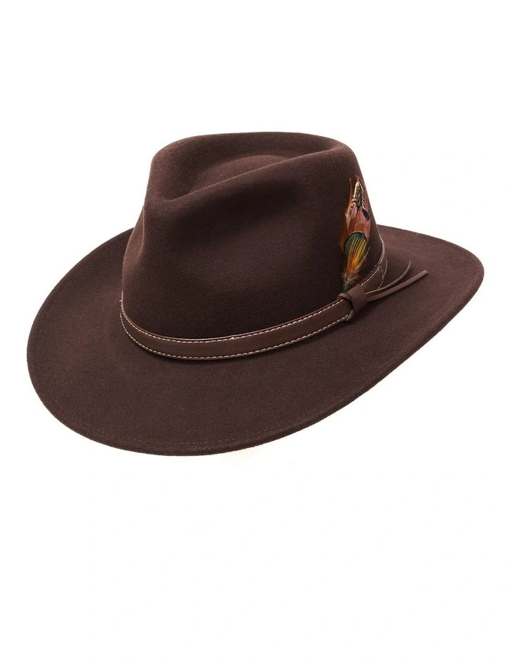 Ronald Country Hat in Brown