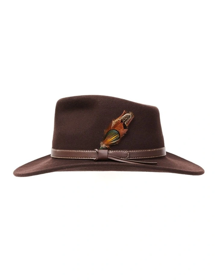 Ronald Country Hat in Brown