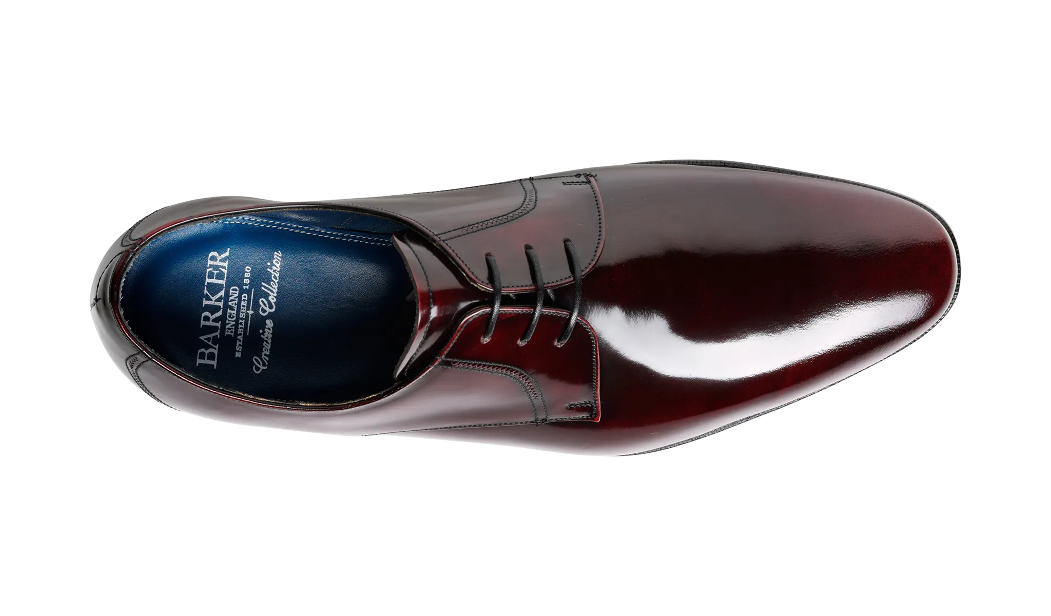 Rutherford - Burgundy Hi-Shine Derby