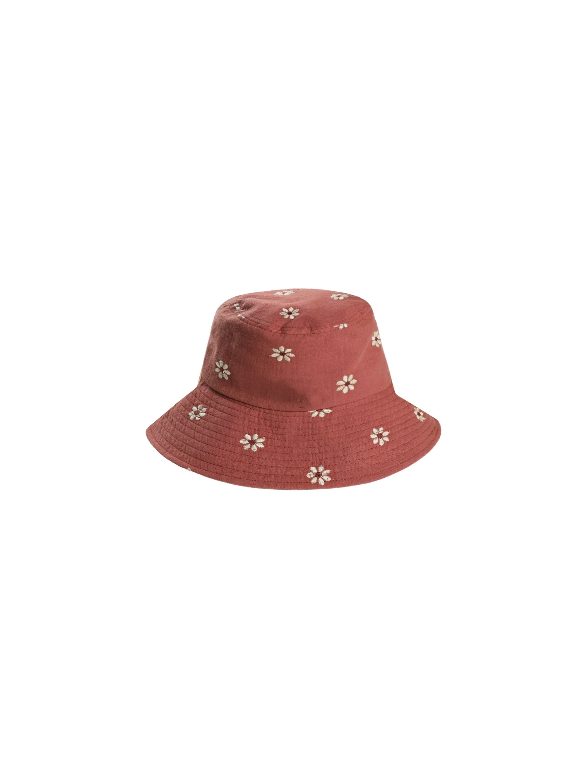 Rylee & Cru Daisy Bucket Hat with Embroidery