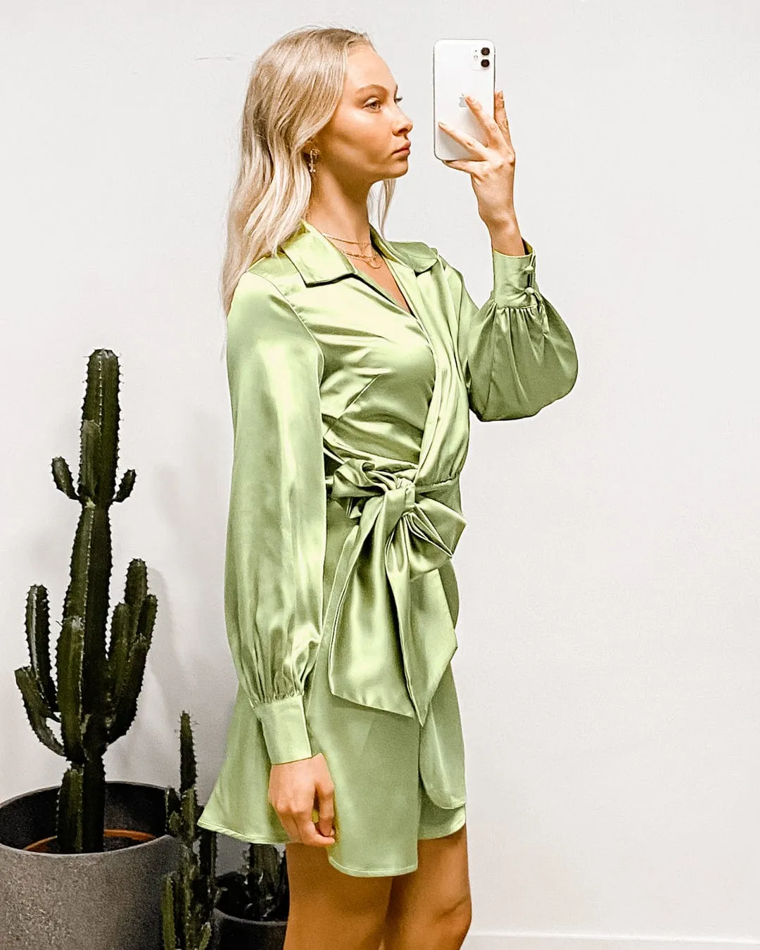 Sage Green Divina Dress