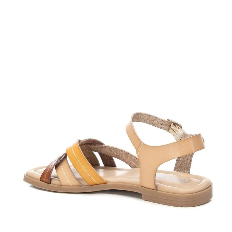 Sandali Donna Flat Beige Refresh 171936