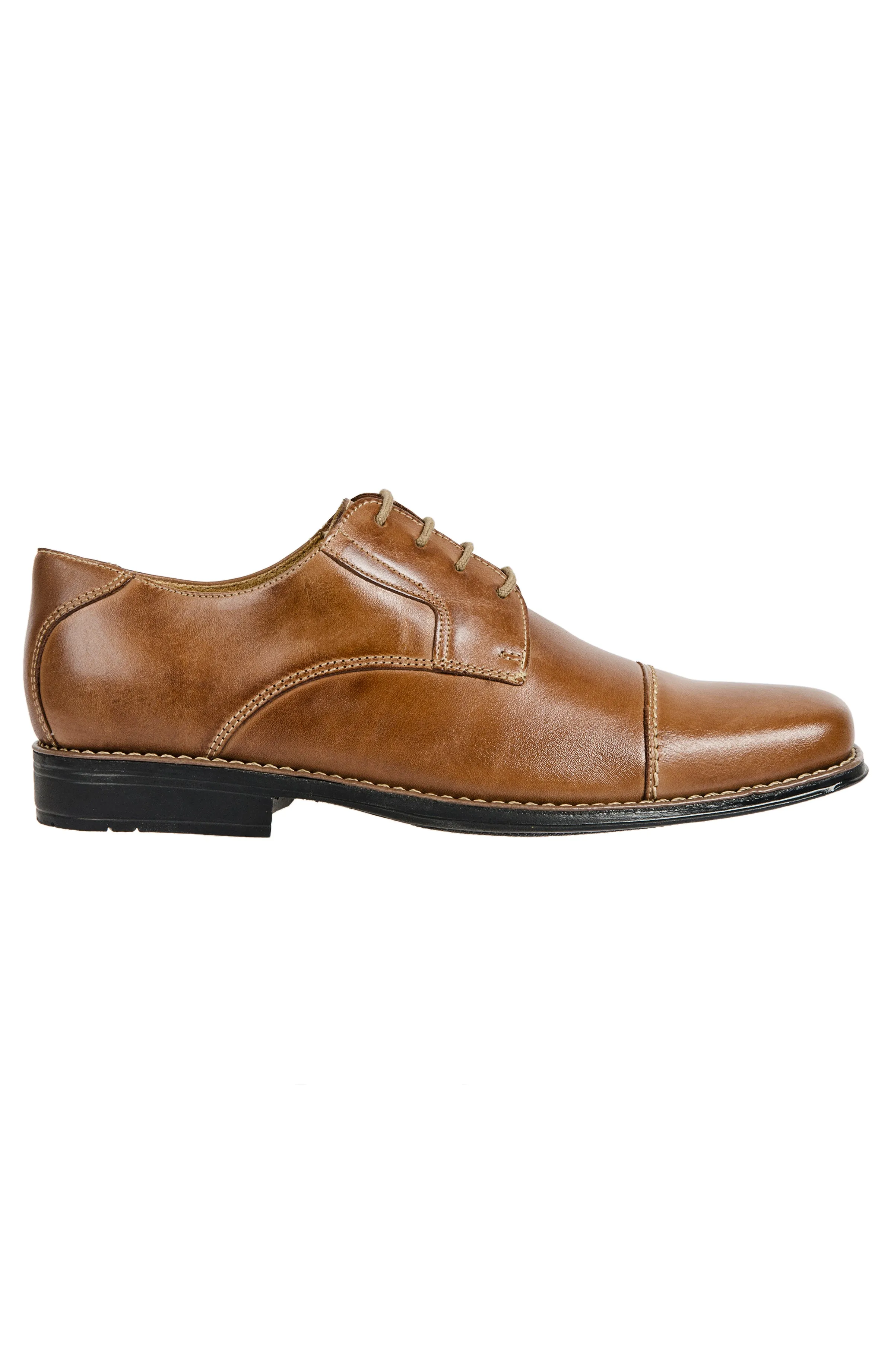 Sandro Moscoloni Men's Premium Genuine Leather Seattle Lace Up Derby