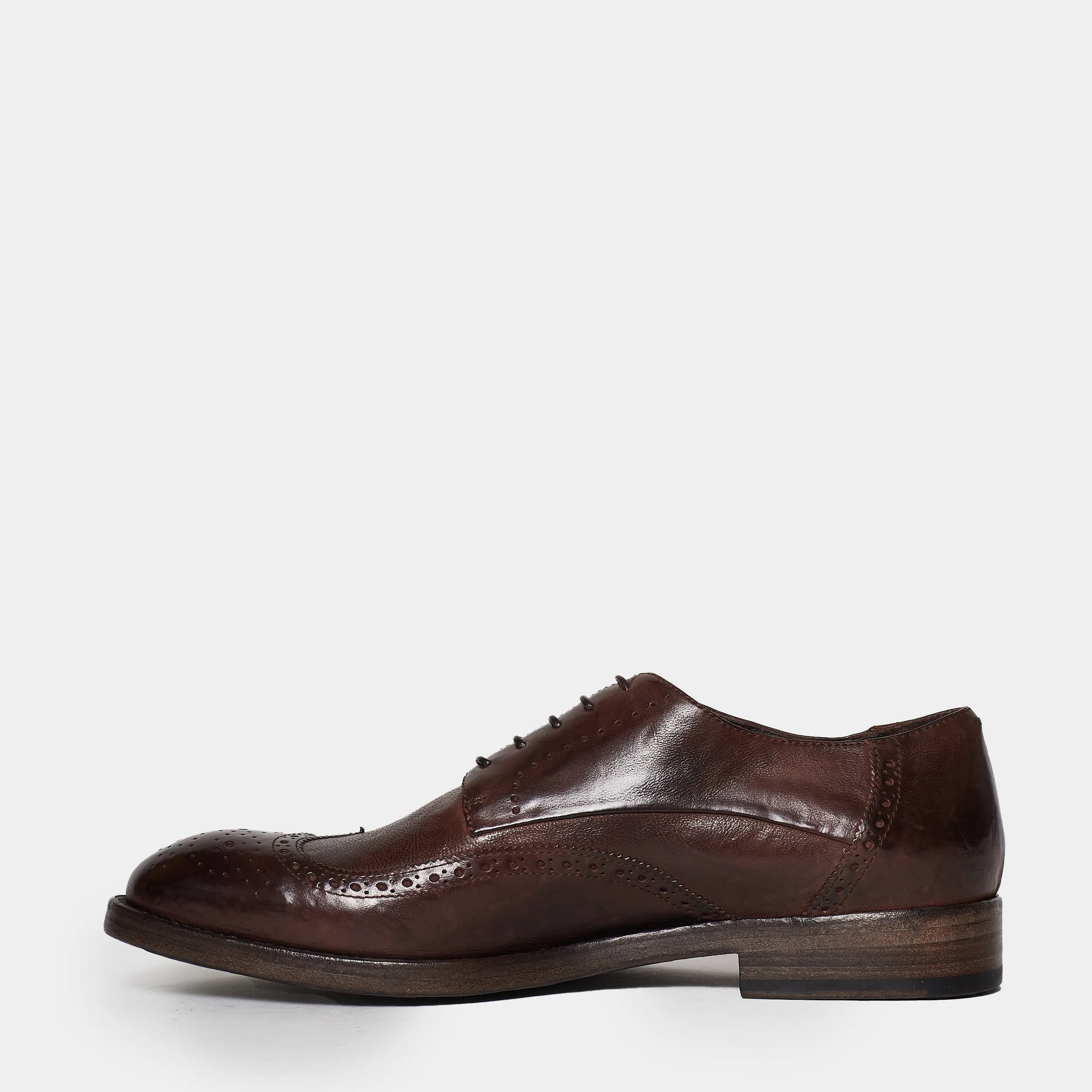 Soft Leather Derby Lace-up Shoe