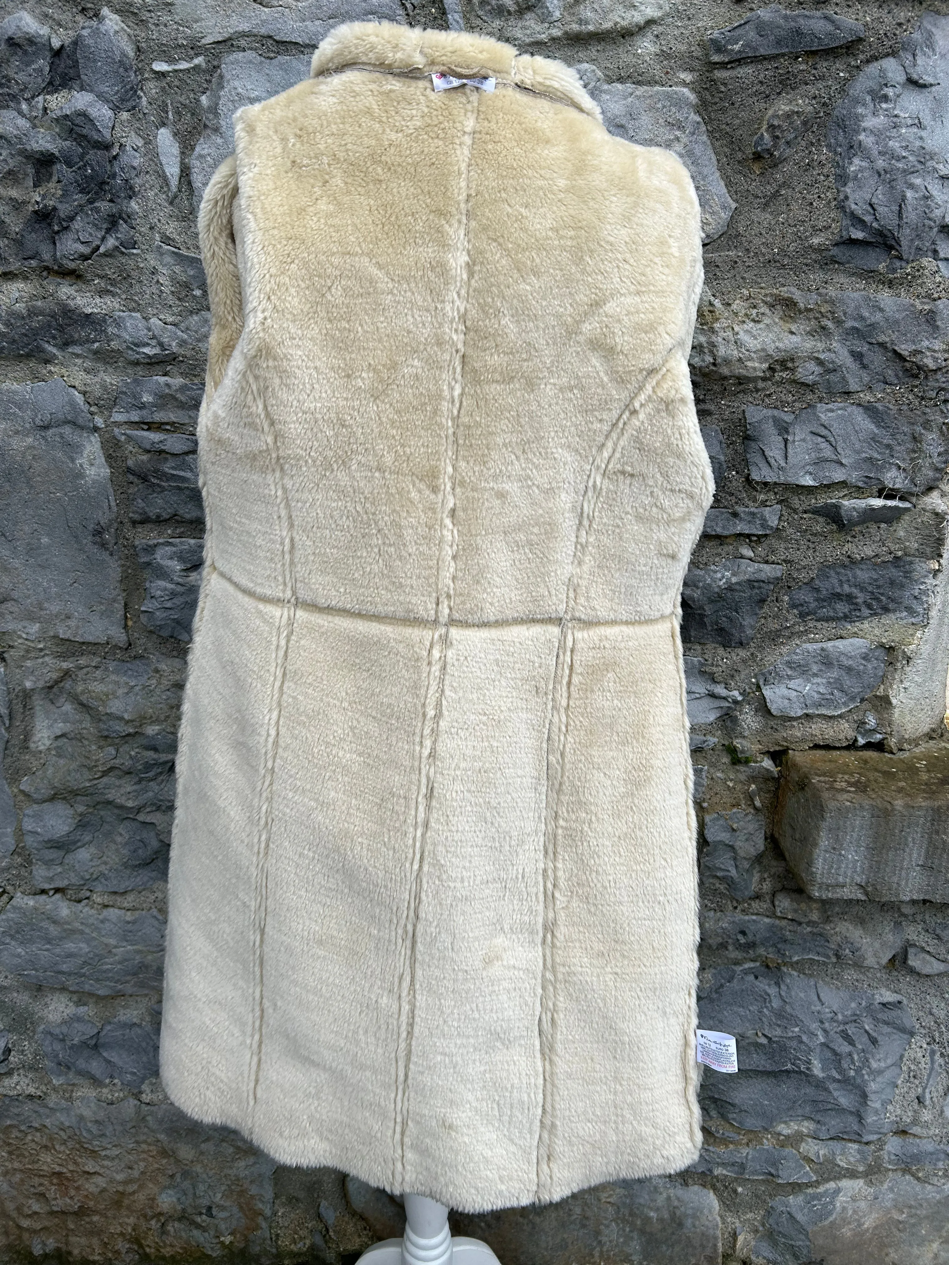 Shearling Hooded Coat UK Size 6-8