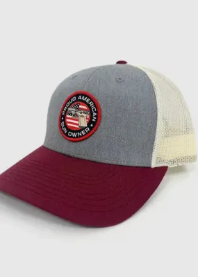 Proud American Gun Owner Patch Hat