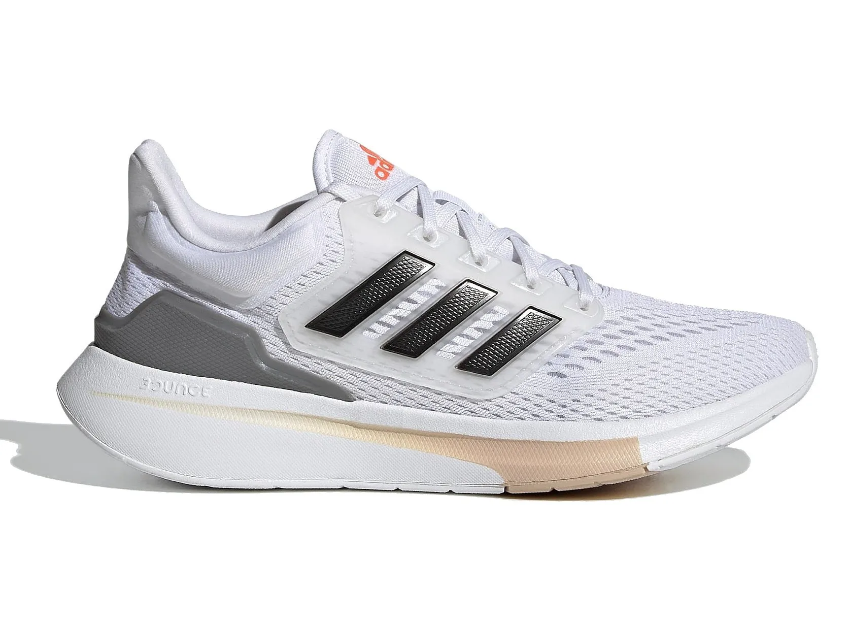 shoes adidas Performance EQ21 Run - White/Core Black/Iron Mettalic - women´s