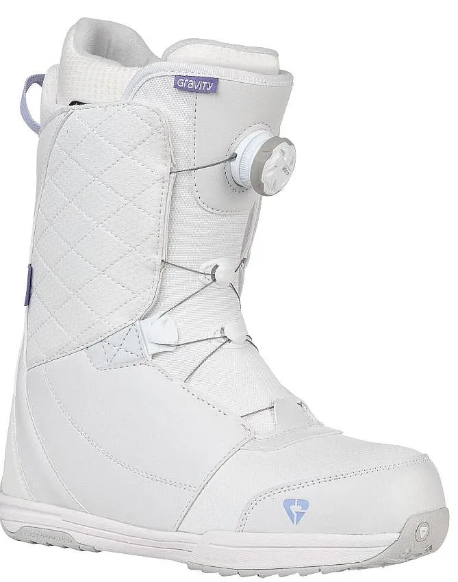 shoes Gravity Aura Atop Boa - White/Lavender - women´s