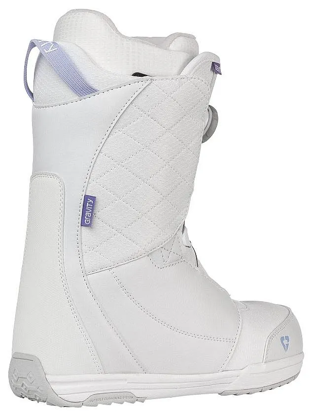 shoes Gravity Aura Atop Boa - White/Lavender - women´s