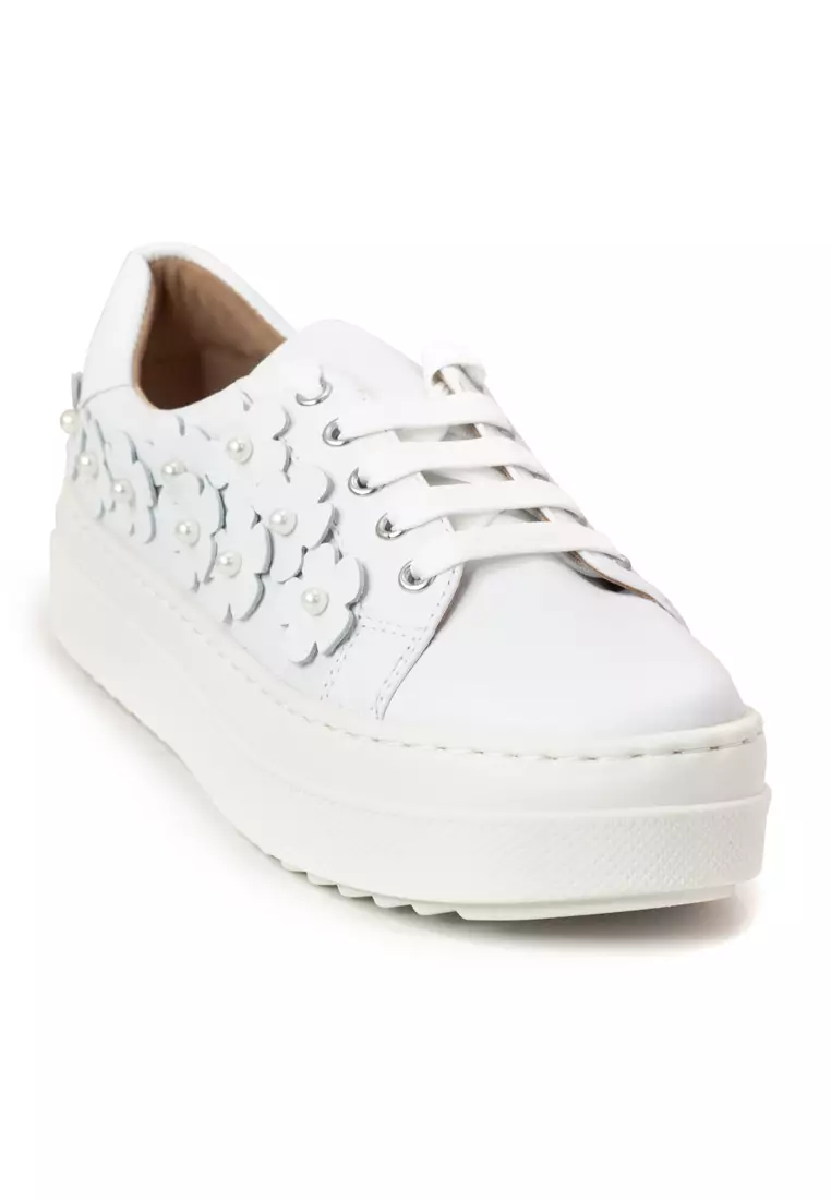 Shu Talk AMAZTEP Stylish Leather Sneakers