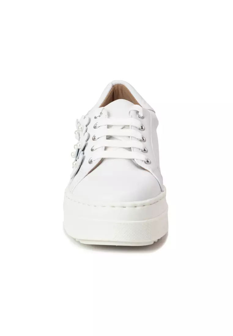 Shu Talk AMAZTEP Stylish Leather Sneakers