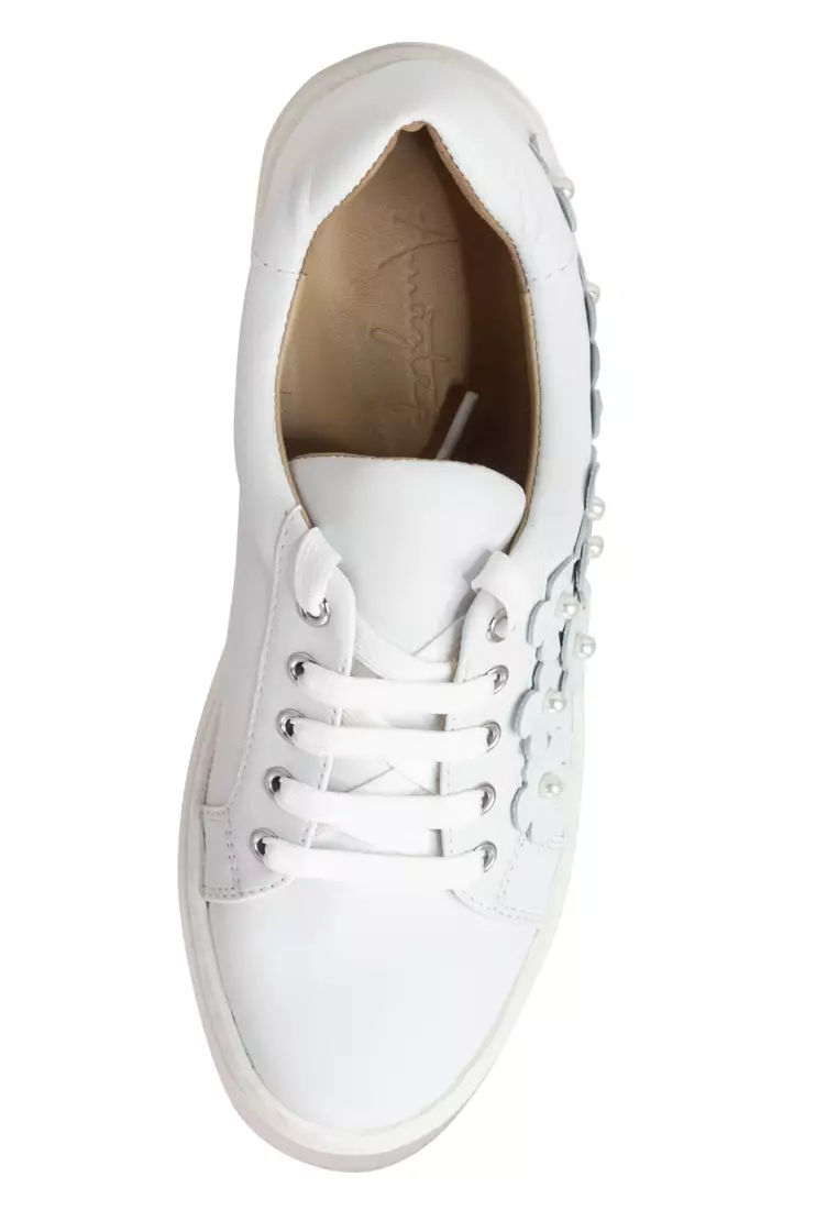 Shu Talk AMAZTEP Stylish Leather Sneakers