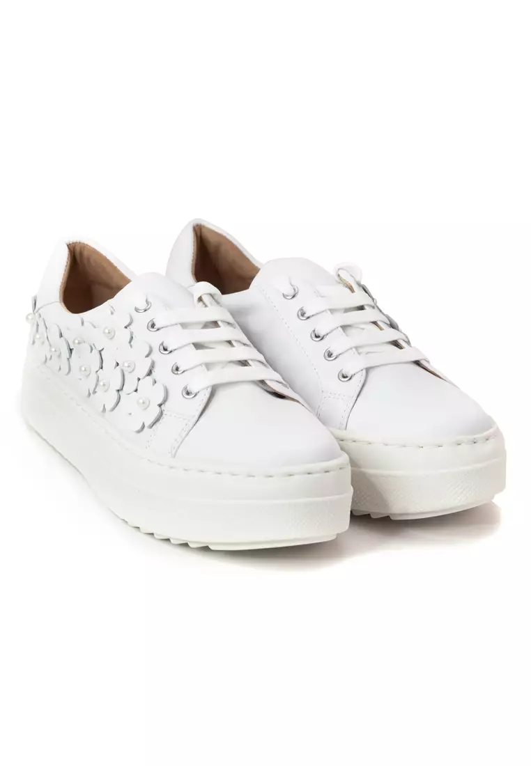 Shu Talk AMAZTEP Stylish Leather Sneakers