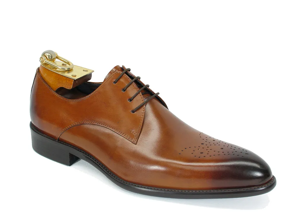 Signature Burnished Lace-up Derby