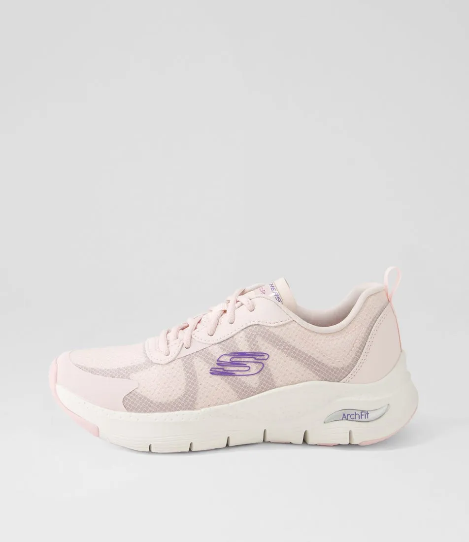 SKECHERS Arch Fit Rose Textile Sneakers