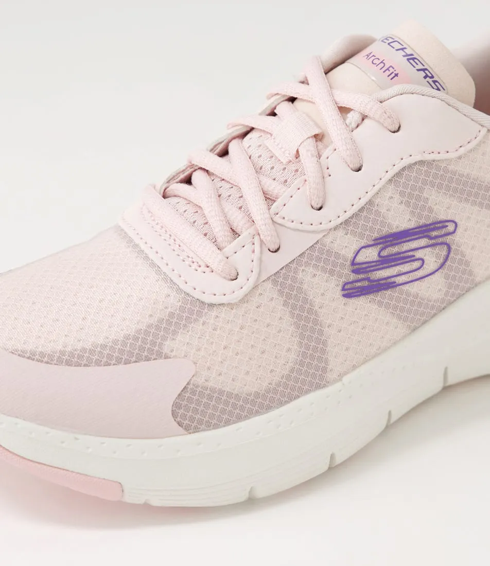 SKECHERS Arch Fit Rose Textile Sneakers