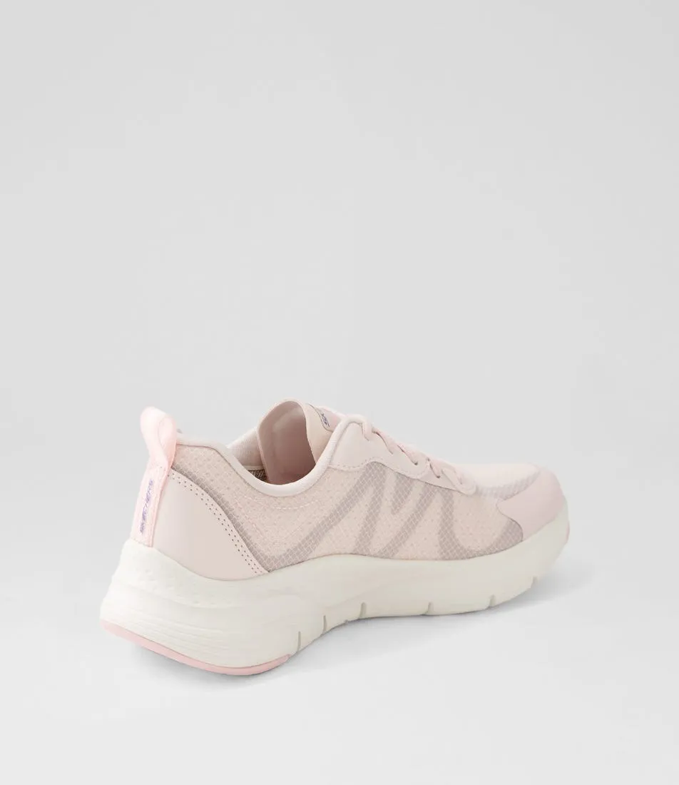 SKECHERS Arch Fit Rose Textile Sneakers