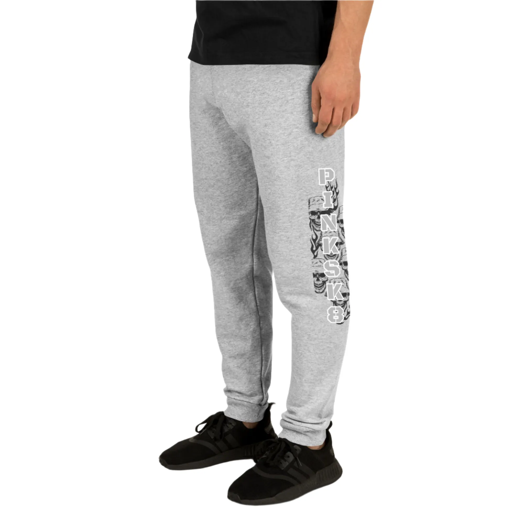 Skull Print Jogging Pants