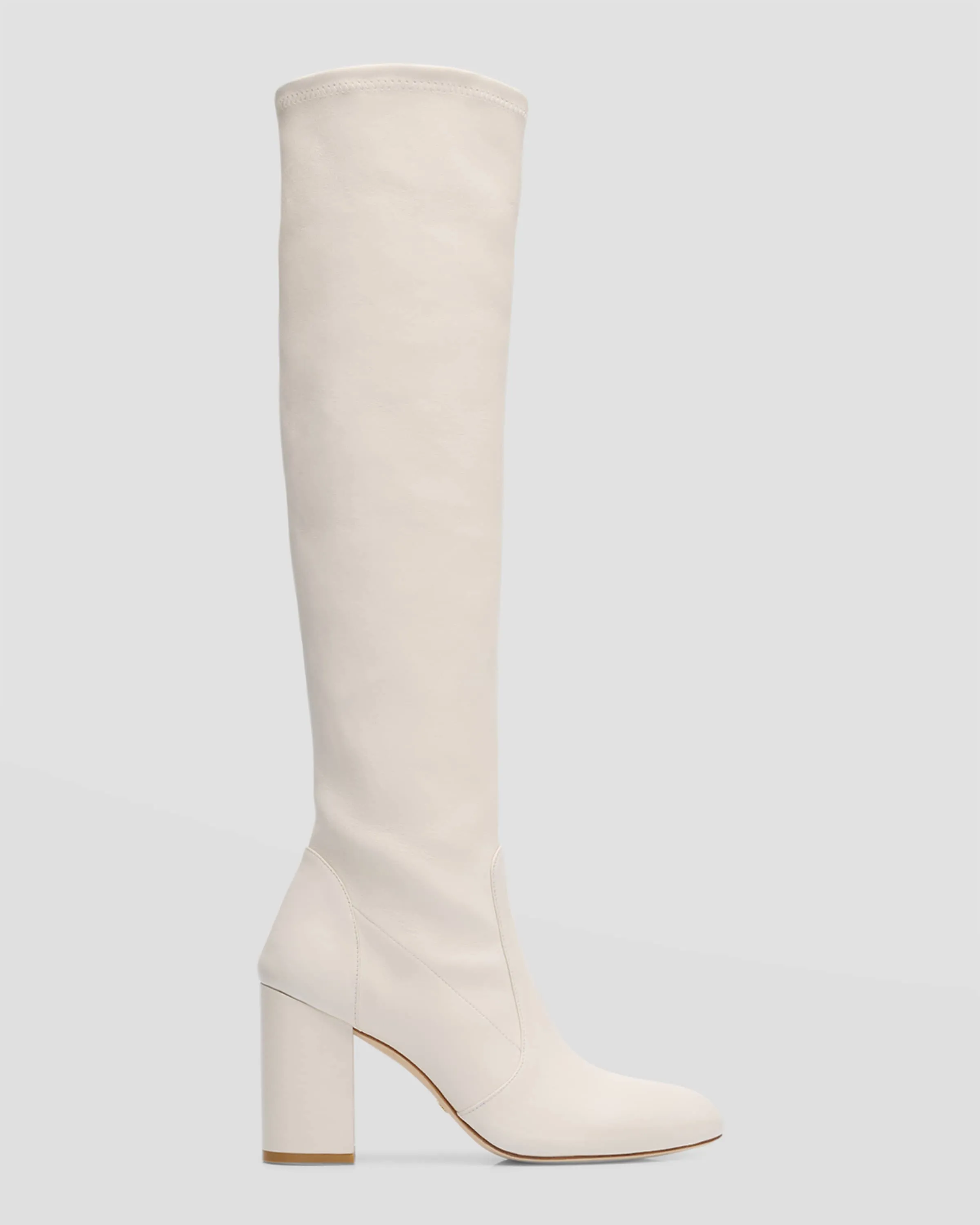 Sleek Leather Knee Boots