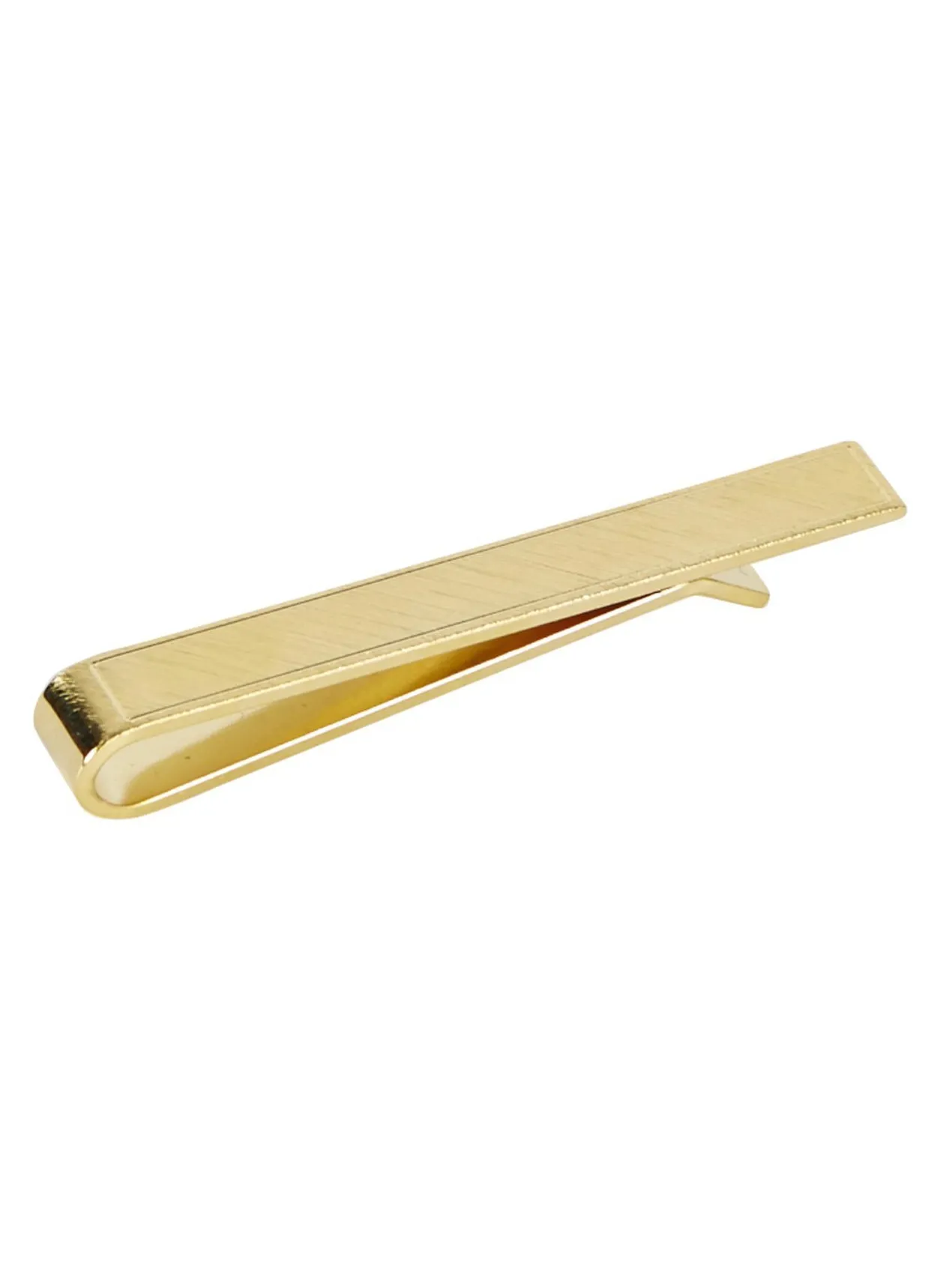 SLIDE-ON TIE BAR - GOLD