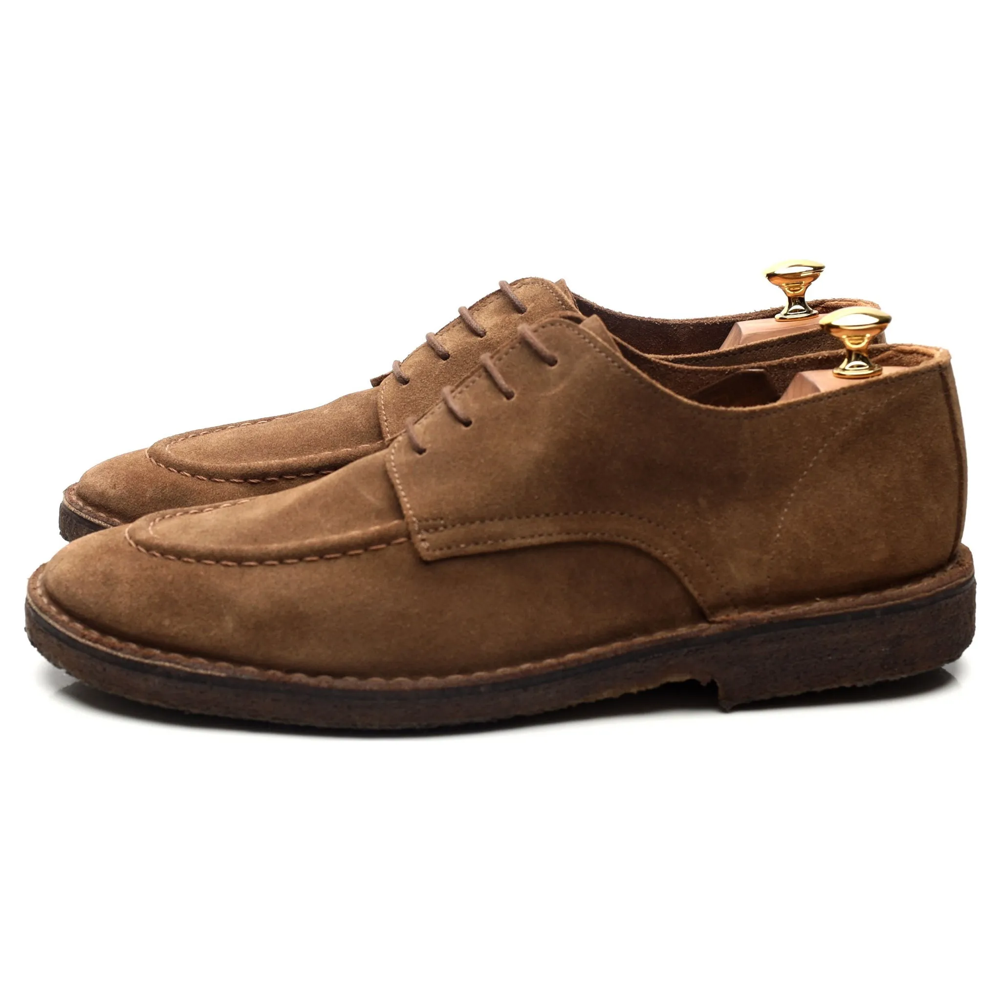 Snuff Brown Suede Derby UK 10.5