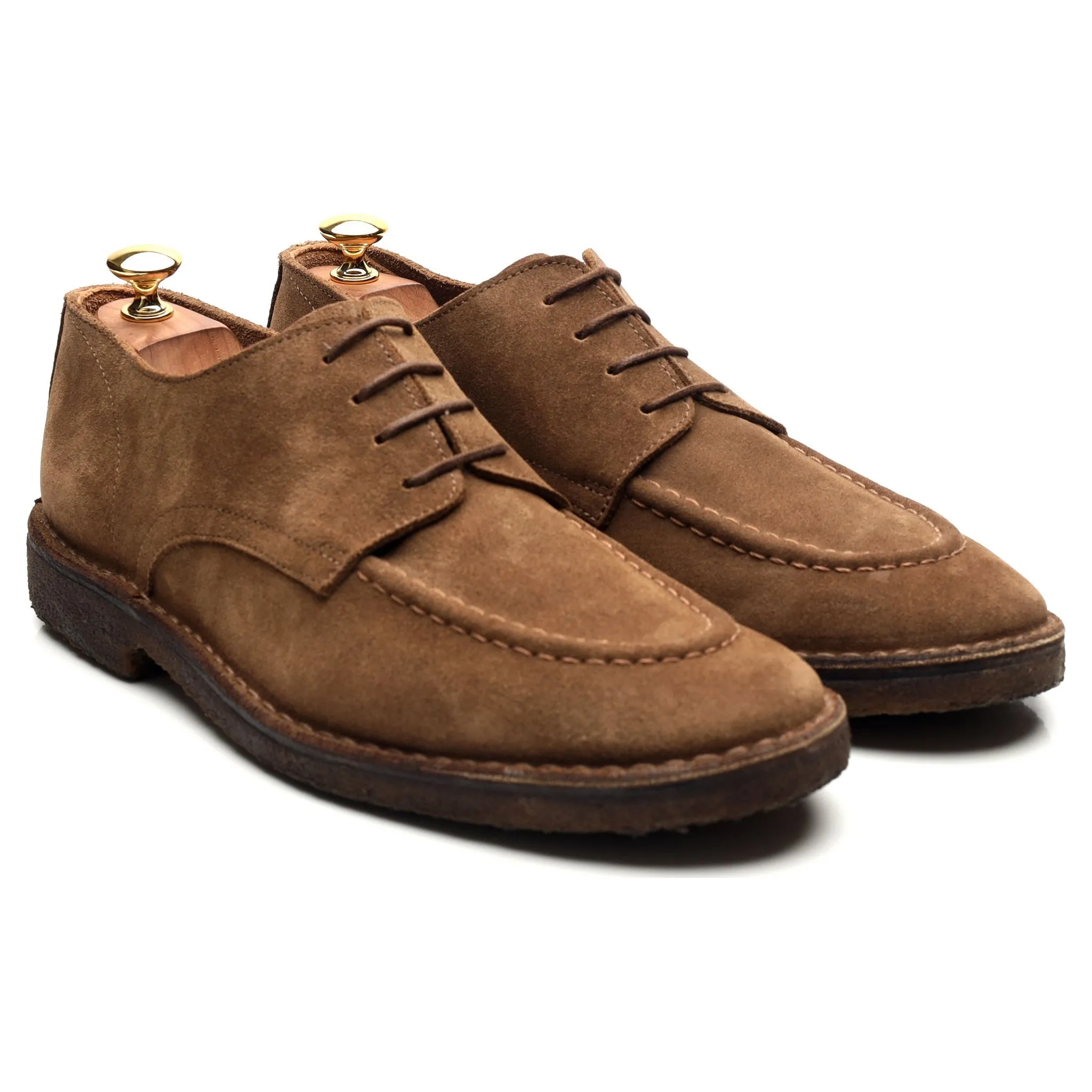 Snuff Brown Suede Derby UK 10.5