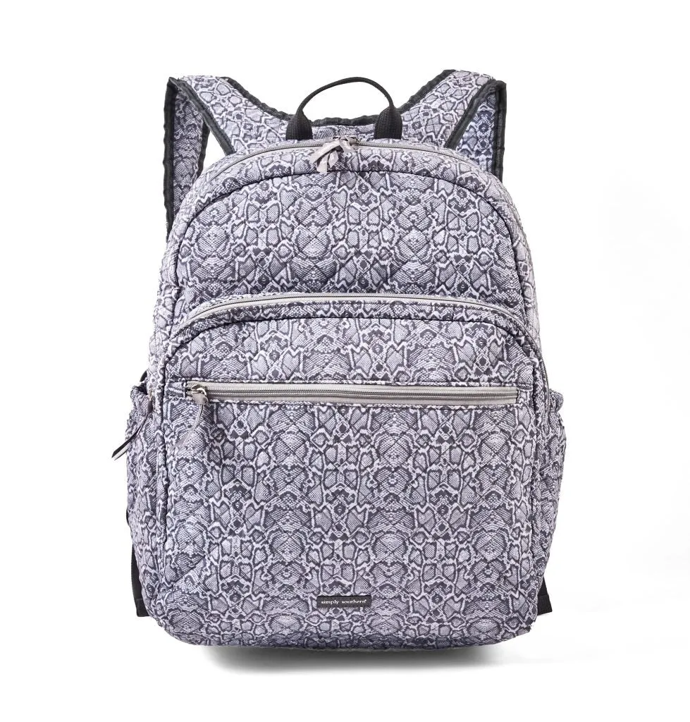 Southern Preppy Snake Backpack BookBag