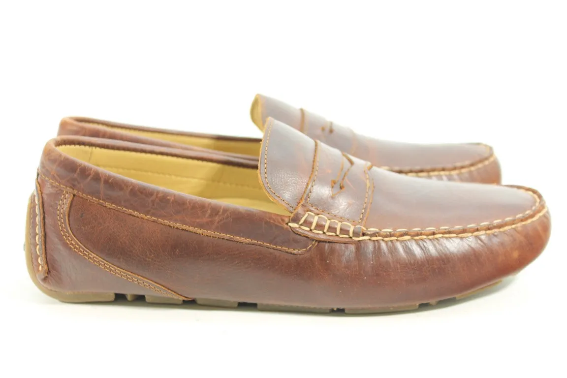 Sperry Top-Sider Gold Harpswell Loafers for Men - Preowned.