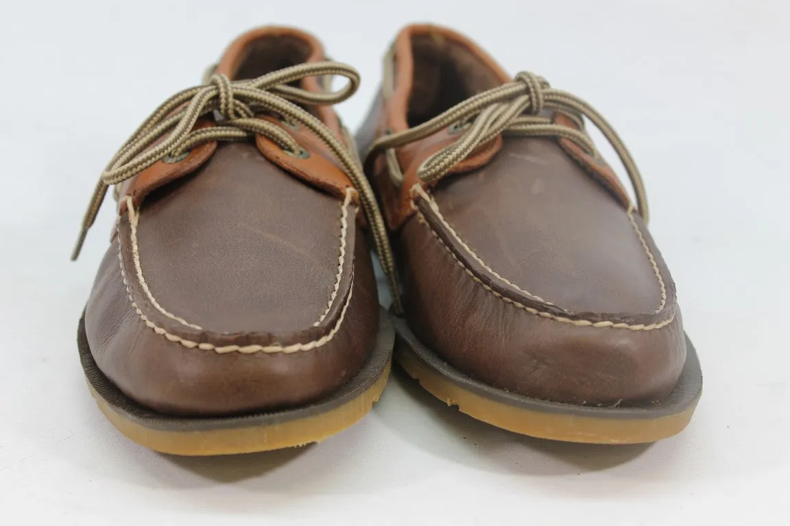 Sperry Top-Sider Men's Leeward Boat Shoes Brown/Tan 10M/9.5M