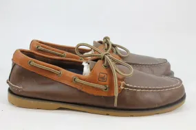 Sperry Top-Sider Men's Leeward Boat Shoes Brown/Tan 10M/9.5M