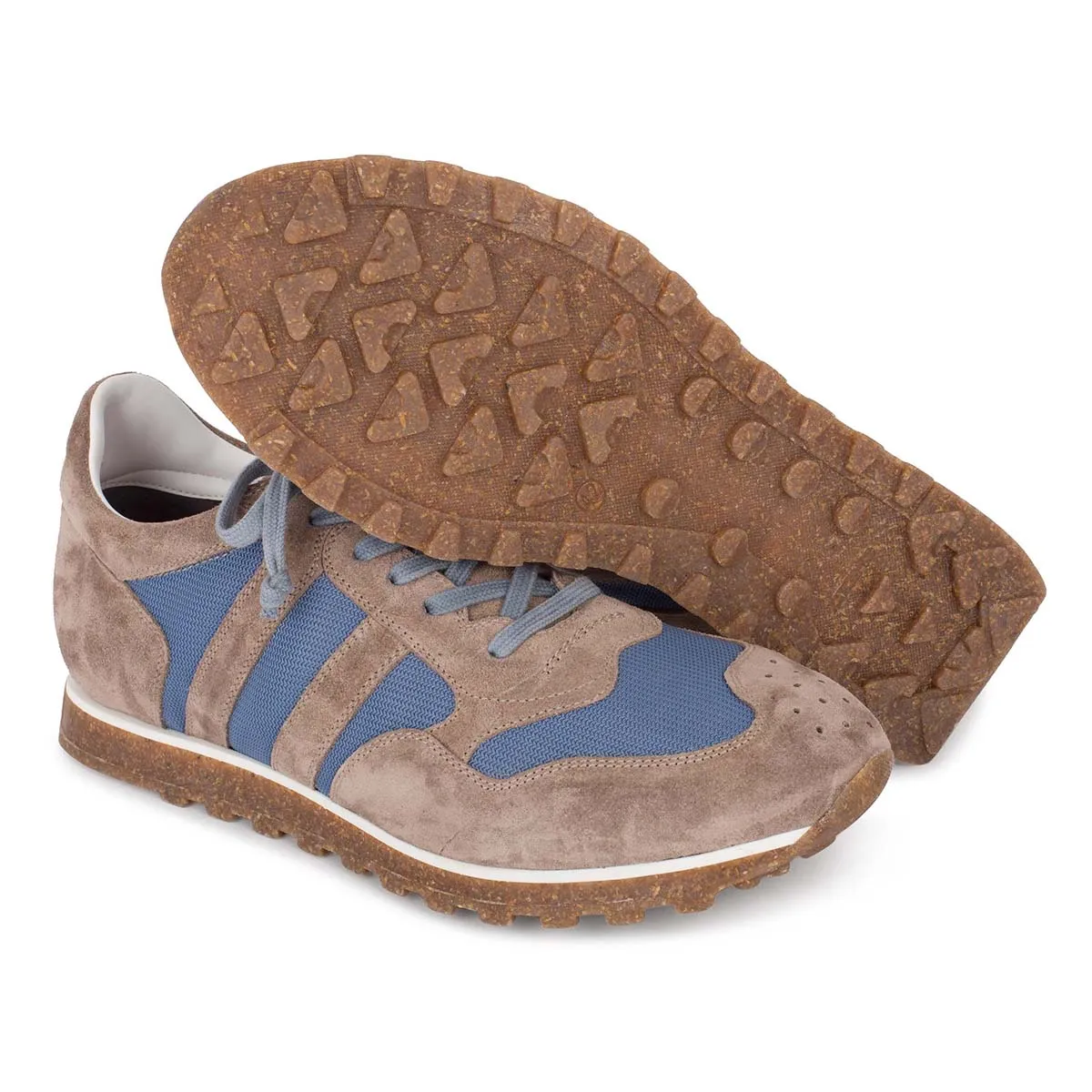 SPORT 6500  Taupe & light blue Sneakers